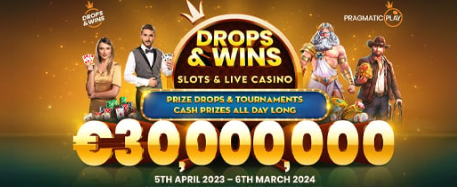Drops&Wins at Evolve casino, SCreenshot