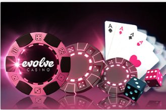 Welcome bonus at Evolve Casino, Screenshot