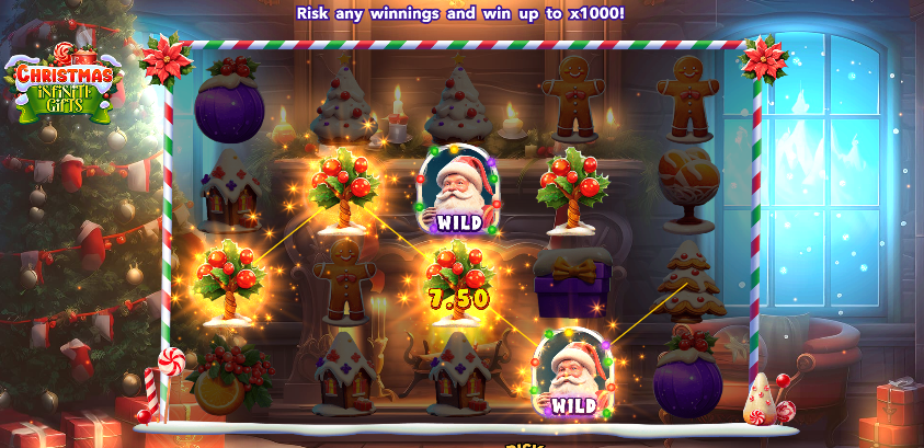 Christmas Infinite Gifts, win screen