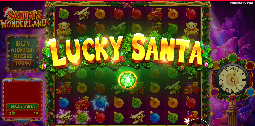 Santa's Wonderland, win screen 2