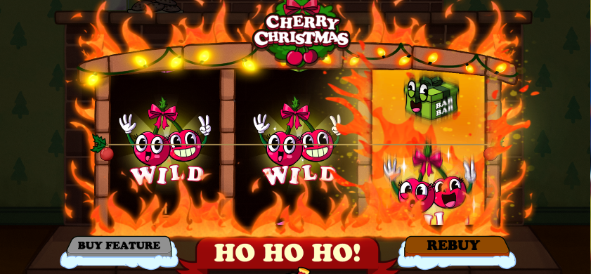 Cherry Christmas, win screen 2