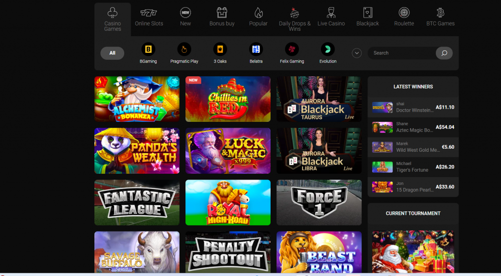 Casino Games, CasinoChan